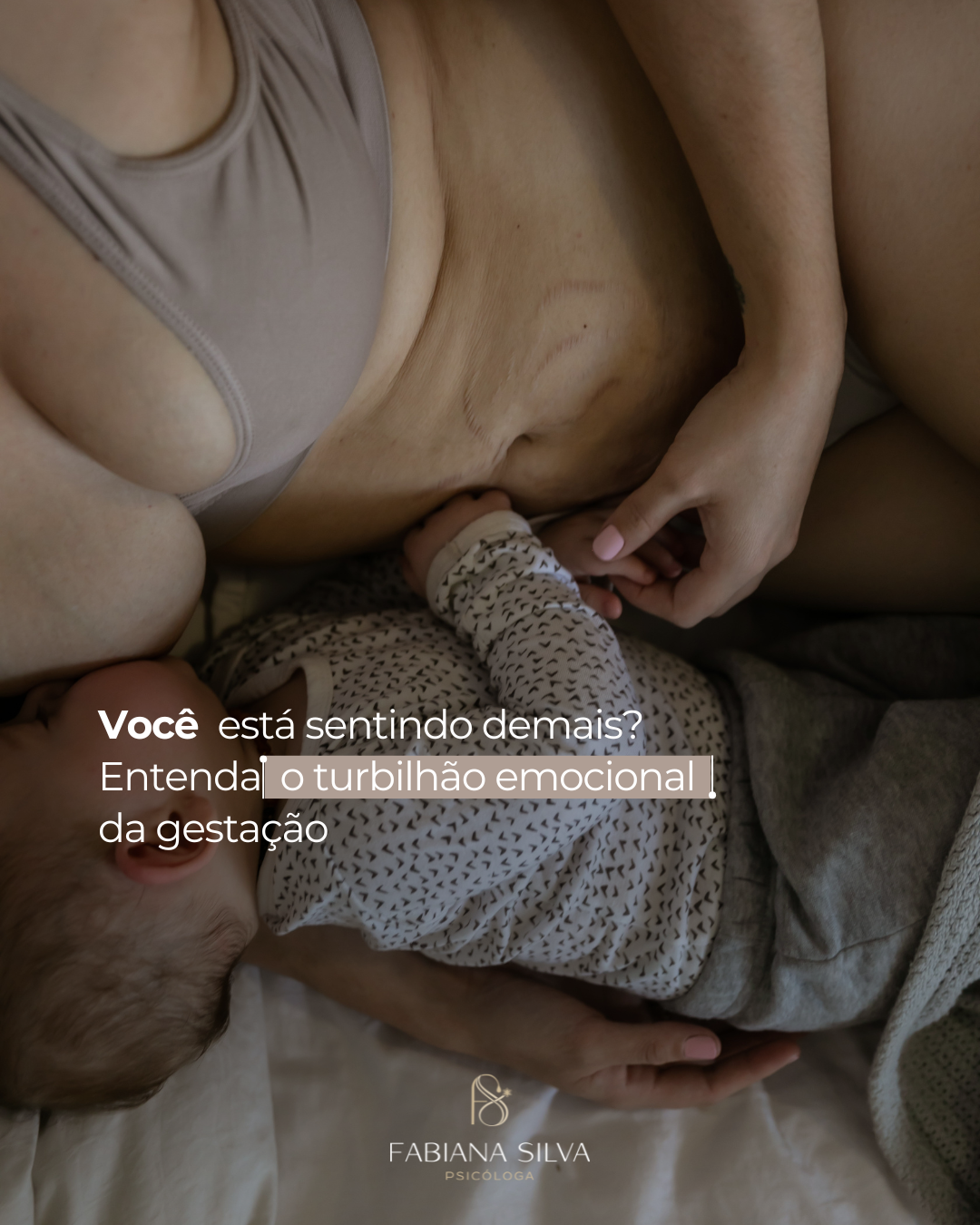 “Ser mãe é também nascer de novo. E todo nascimento carrega dor, beleza e transformação.”